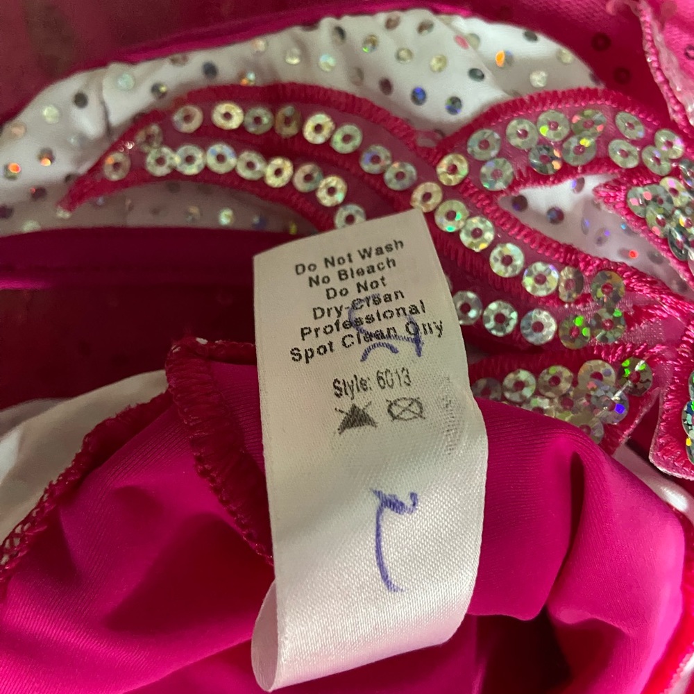 Weismann Pink Sparkly Dance Costume - Picture 8 of 11